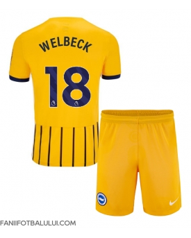 Brighton Danny Welbeck #18 Echipament de Fotbal Replică 2024-25 Copii Deplasare (+ Șorturi)